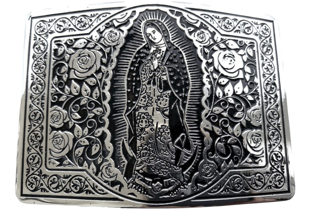 Hebilla de acero charra